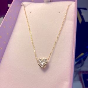 Melinda Maria Lustig Heart Necklace
